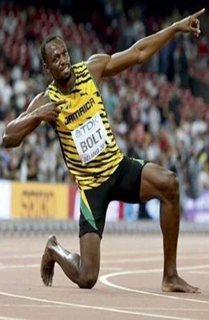 Usaint Bolt promueve la sana distancia por coronavirus