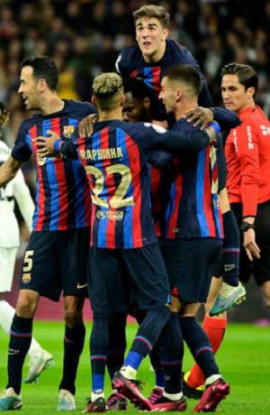 Copa del Rey: Barcelona derrota 1-0 al Real Madrid en la semifinal de ida