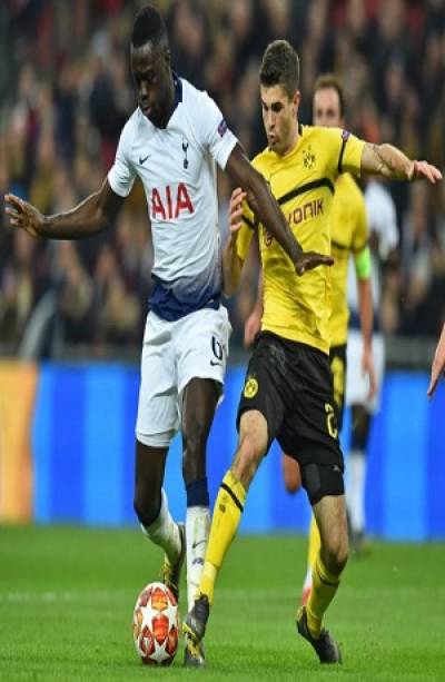 Tottenham aprovechó localía para golear al Borussia Dortmund