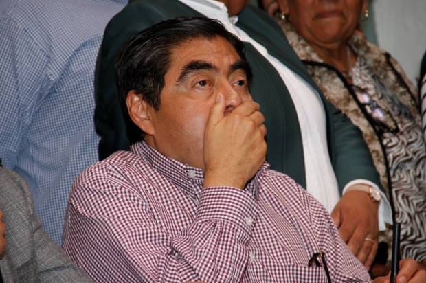 “No me considero responsable de la tensión en Puebla”: Barbosa