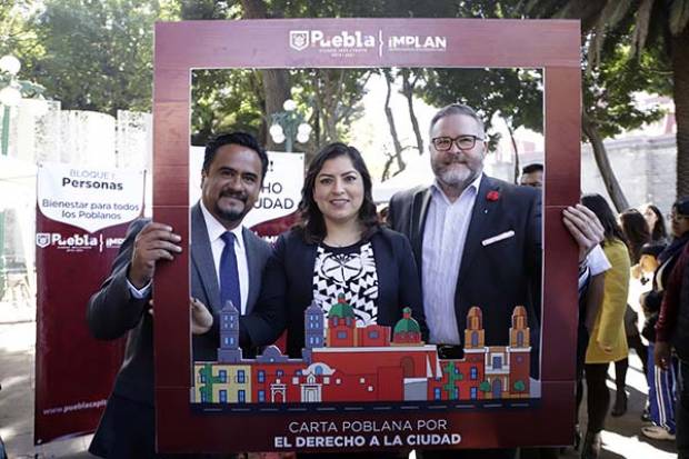 Claudia Rivera inaugura el Pabellón Puebla Activa por el Derecho a la Ciudad
