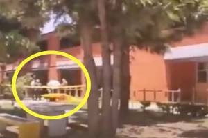 VIDEO: Cae alumna de secundaria de un primer piso y muere en Edomex; indagan si fue accidente