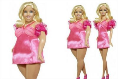 Barbie con sobrepeso causa polémica 