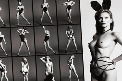 Kate Moss celebra 60 aniversario de Playboy