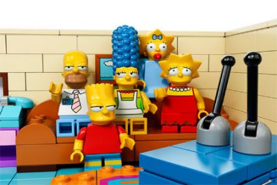 Los Simpson llegarán a Lego