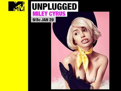 Miley Cyrus y su polémica portada de Unplugged