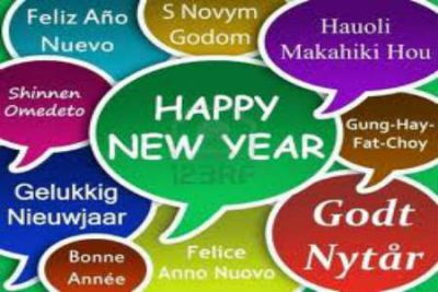 Año Nuevo 2014: Su traducción en diferentes idiomas