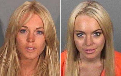 Y Lindsay Lohan entró a prisión