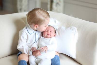 Carlota y Jorge, juntos en su primera foto oficial