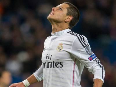 Chicharito, catalogado en España como el hombre invisible del Real Madrid