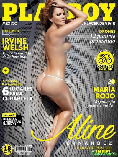 FOTOS: Aline Hernández, al natural para Playboy