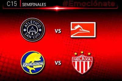 San Luis vs Correcaminos y Necaxa vs Alebrijes, las semifinales del Ascenso MX