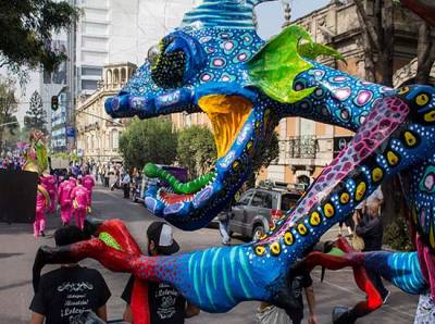 Alebrijes monumentales invaden el Distrito Federal