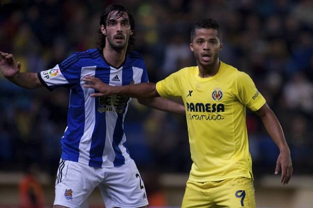 Gio y Jona Dos Santos jugaron en victoria del Villarreal 1-0 ante Real Sociedad sin Vela