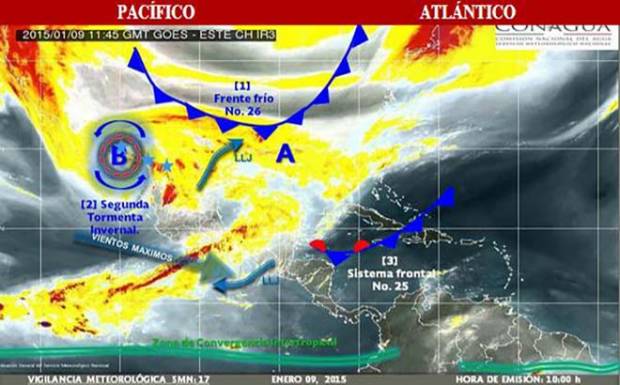 Frío, heladas y lluvia en Puebla, pronostican para el fin de semana