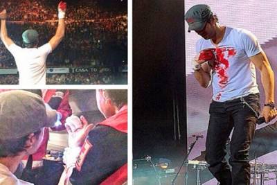 Enrique Iglesias será sometido a cirugía reconstructiva de mano tras lesión con drone