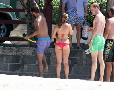 Kate Middleton y William vacionan en el Caribe con George