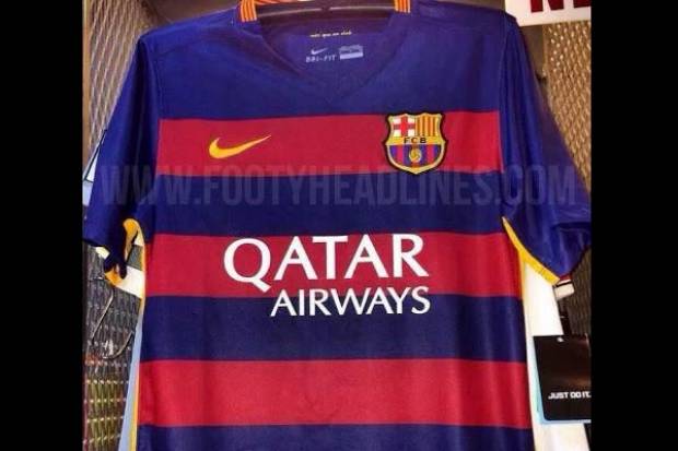 Filtran posible playera del Barcelona para la próxima temporada