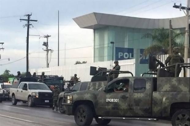 Lanzan granadas contra sedes del INE y PF en Tamaulipas