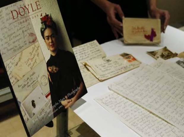 Frida Kahlo, subastan sus cartas por 137 mil dólares