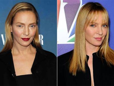 Uma Thurman dijo que tiene el mismo rostro, &quot;sólo es maquillaje&quot;