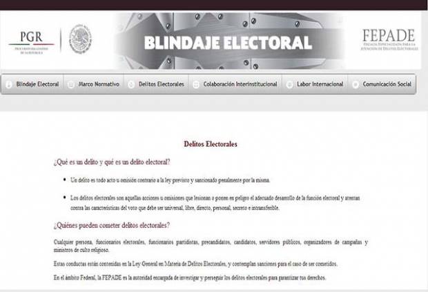 ¿Cuáles son los delitos electorales?