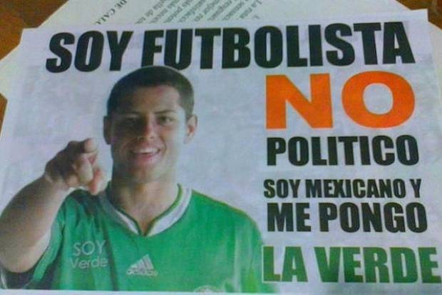 Chicharito denunció uso de su imagen en campaña política en Cuernavaca