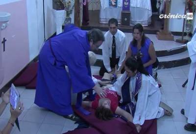 VIDEO: Exorcismo en vivo, practicado por amigo del Papa (material sensible)