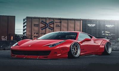 Ferrari 458 Italia, el vehículo aerodinámico para alta velocidad