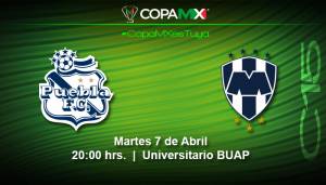 La Franja vs Monterrey, semifinal de la Copa MX se jugará el próximo 7 de abril