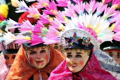 FOTOS: Festival de huehues en la ciudad de Puebla