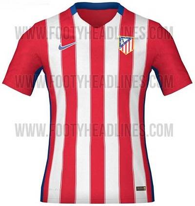 Filtran posible playera del Atlético de Madrid para la próxima temporada