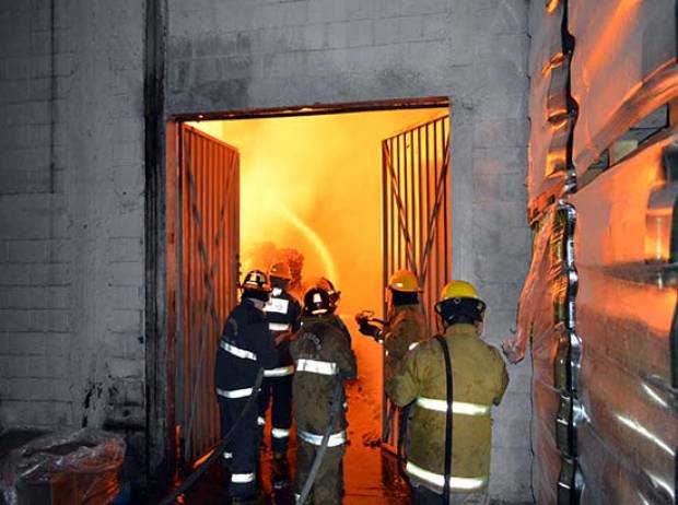 Incendio en bodega de Sidra Copa de Oro no dejó heridos