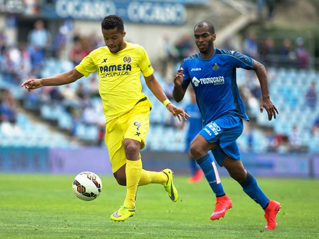 Gio participó en empate del Villarreal ante Getafe en la liga española