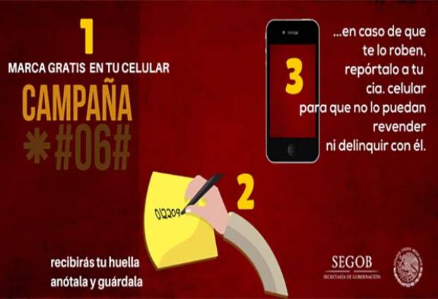 SNSP lanza campaña para reportar celulares robados o extraviados