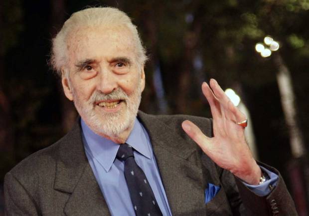 Murió el actor Christopher Lee