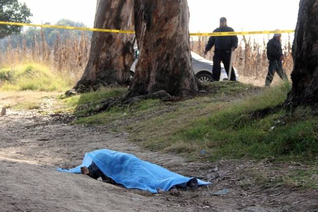 Hallan cadáver de hombre degollado en San Pablo del Monte