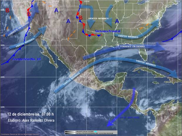 Se registrarán temperaturas bajo cero en Puebla