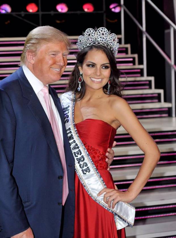 Rob Schneider balconeó a Donald Trump, le tuiteó foto con Ximena Navarrete