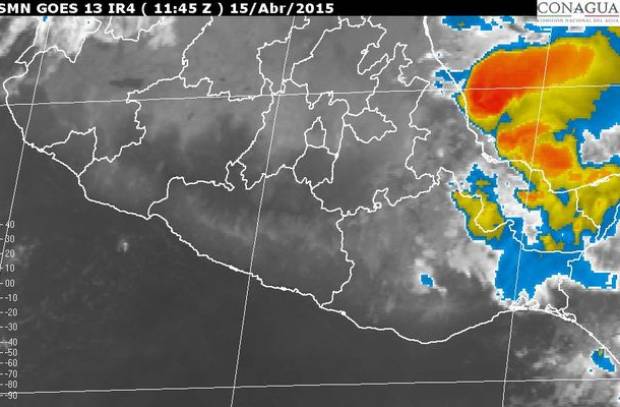 Persiste potencial de tormentas eléctricas y granizo en Puebla