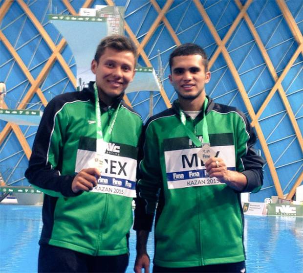 Iván García y Germán Sánchez ganaron medalla de plata en Mundial de Clavados