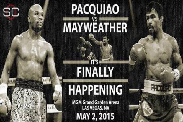 Floyd Mayweather Jr. vs Manny Pacquiao, el 2 de mayo en Las Vegas