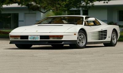 Ferrari Testarossa 86, de Miami Vice, a subasta