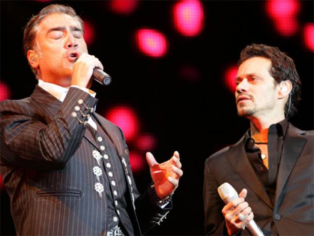 Alejandro Fernández y Marc Anthony estarán en Viña del Mar 2015