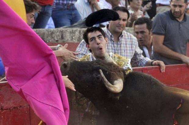 Torero Jiménez Forte nuevamente fue corneado en el cuello y sobrevivió