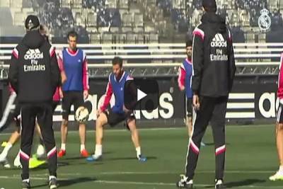 VIDEO: Chicharito participa en entrenamiento del Real Madrid