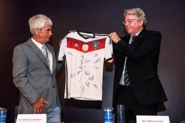 Alemania donó jersey del 7-1 a museo brasileño