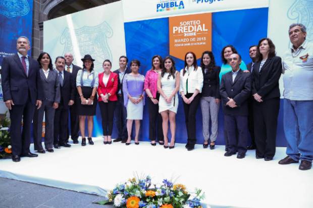 Sorteo Predial Puebla 2015, los ganadores