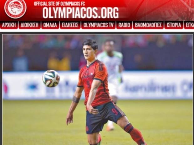 Olympiakos hace oficial la incorporación de Alan Pulido