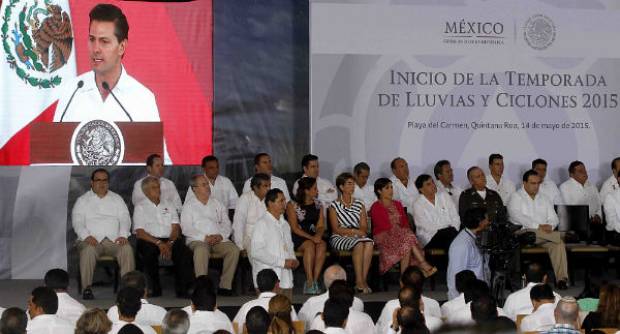 RMV acude a Reunión Nacional de Protección Civil en Playa del Carmen, Quintana Roo